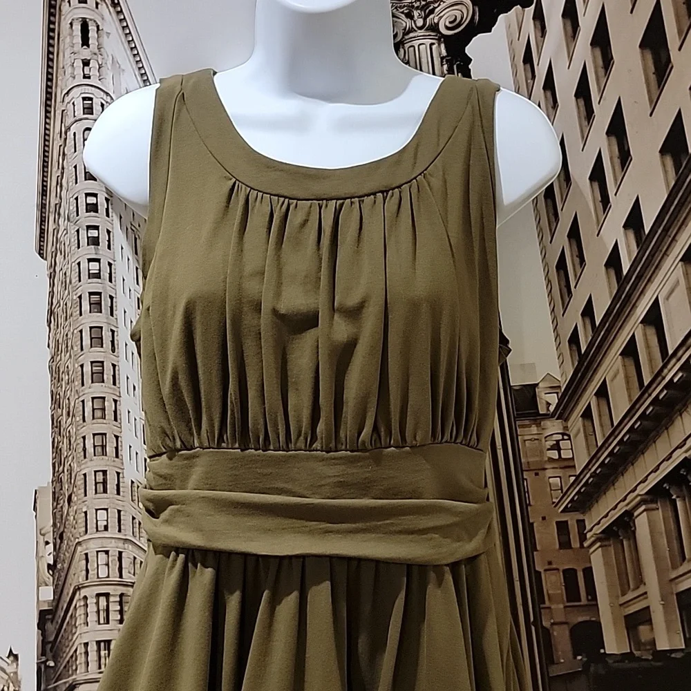 Belle Poque Women's Dress Size Large Green - Picture 3 of 6